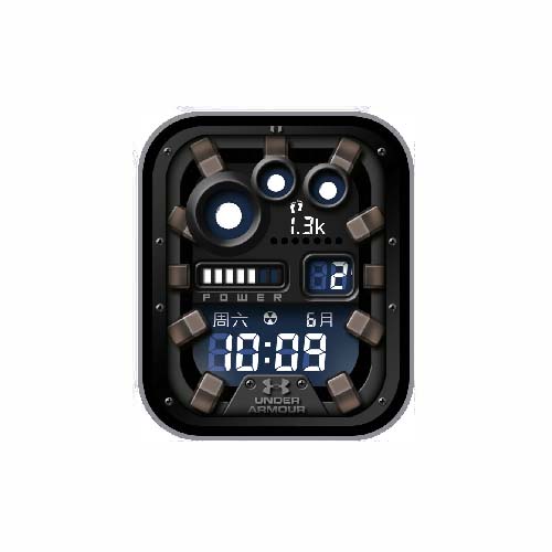 Under Armour安德玛数字指针表盘