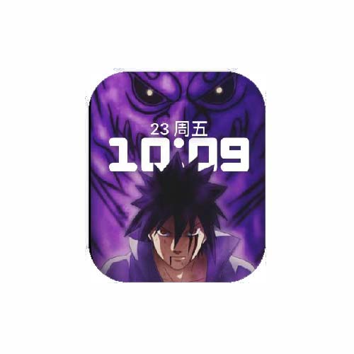 宇智波佐助数字原生表盘