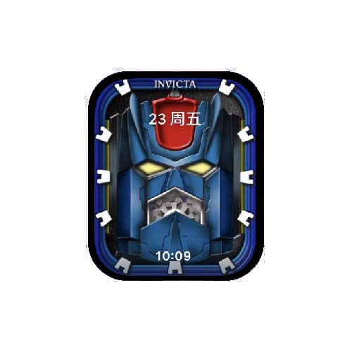 魔神古兰戴萨数字人像表盘