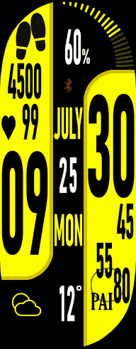 Xiaomi Smart Band 7 手表表盘