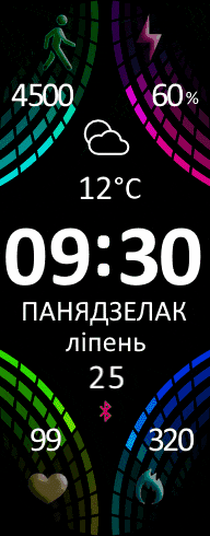 Xiaomi Smart Band 7 手表表盘