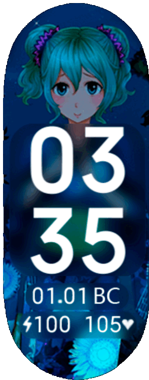 Xiaomi Smart Band 7 手表表盘