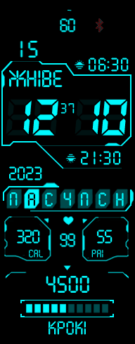 Xiaomi Smart Band 7 手表表盘