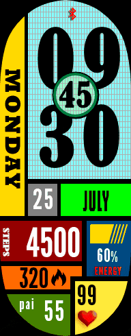 Xiaomi Smart Band 7 手表表盘