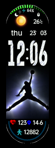 Xiaomi Smart Band 7 手表表盘