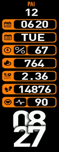 Xiaomi Smart Band 7 手表表盘