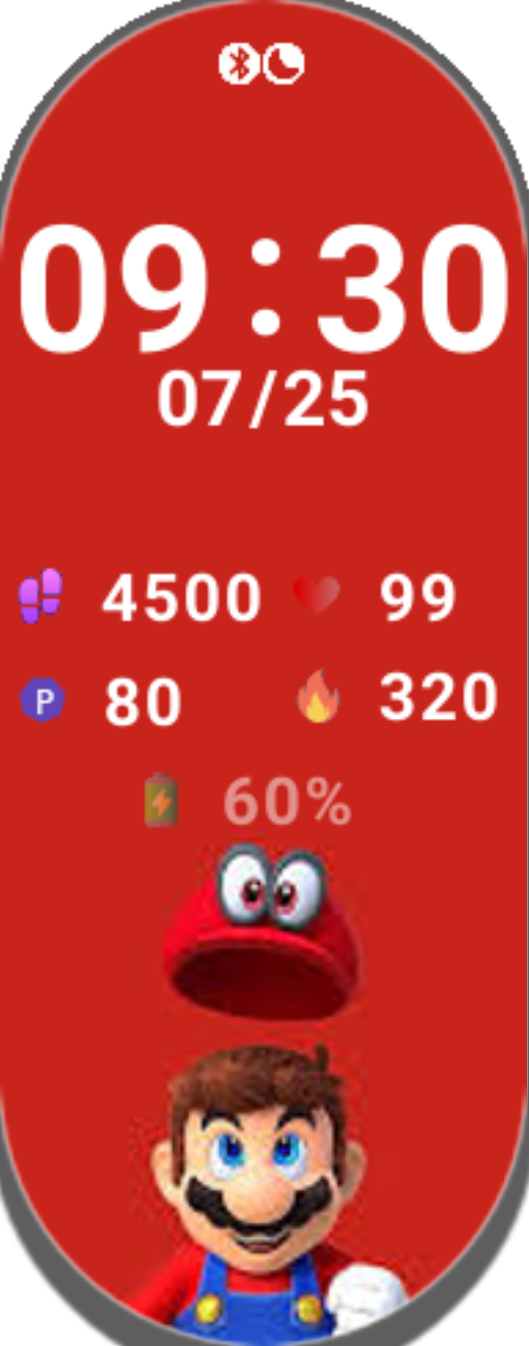 Xiaomi Smart Band 7 手表表盘