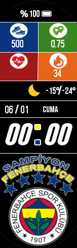 Xiaomi Smart Band 7 手表表盘