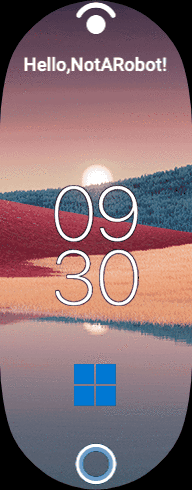 Xiaomi Smart Band 7 手表表盘