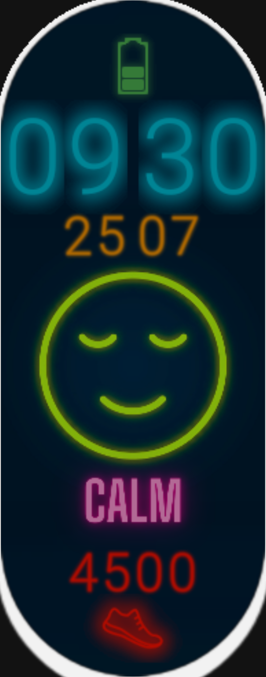 Xiaomi Smart Band 7 手表表盘