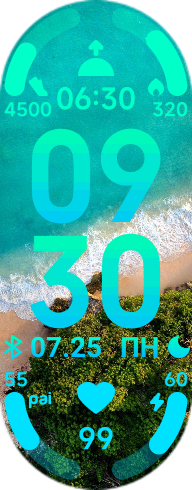 Xiaomi Smart Band 7 手表表盘