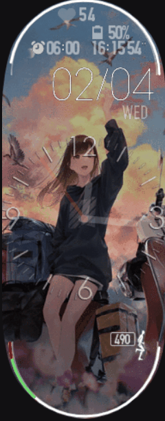 Xiaomi Smart Band 7 手表表盘