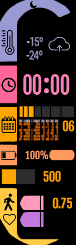 Xiaomi Smart Band 7 手表表盘