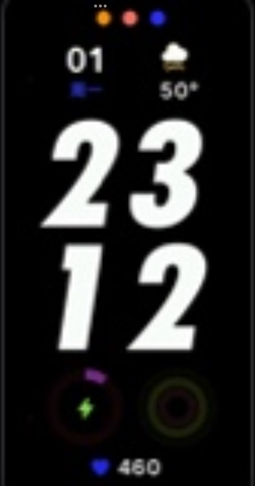 Xiaomi Smart Band 7 手表表盘