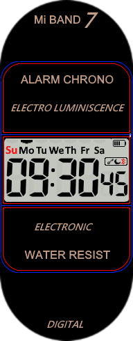 Xiaomi Smart Band 7 手表表盘