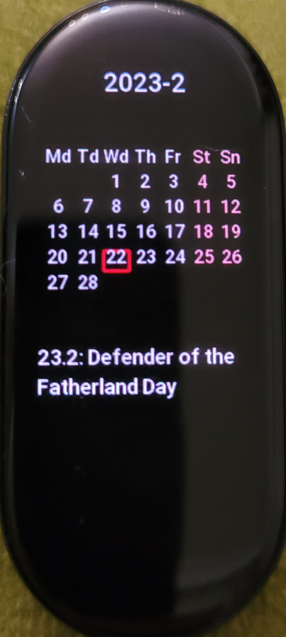 Xiaomi Smart Band 7 app 手表表盘