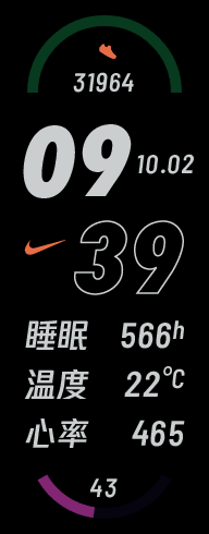 Xiaomi Smart Band 7 手表表盘