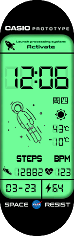 Xiaomi Smart Band 7 手表表盘