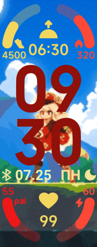 Xiaomi Smart Band 7 手表表盘