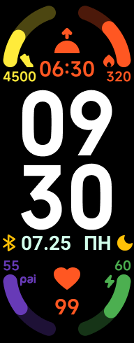 Xiaomi Smart Band 7 手表表盘