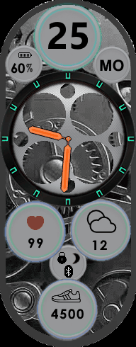 Xiaomi Smart Band 7 手表表盘