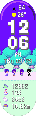 Xiaomi Smart Band 7 手表表盘