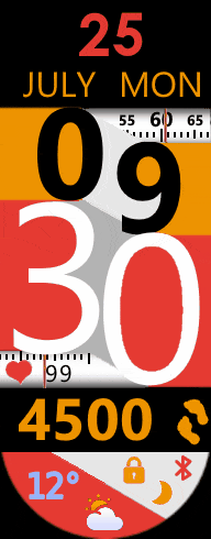 Xiaomi Smart Band 7 手表表盘