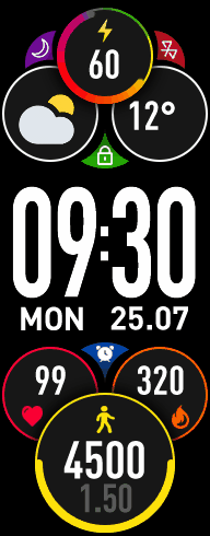 Xiaomi Smart Band 7 手表表盘