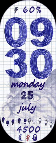 Xiaomi Smart Band 7 手表表盘