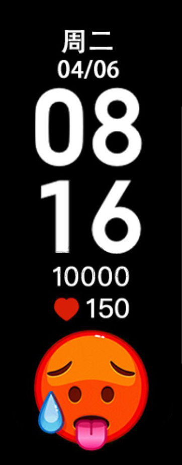 Xiaomi Smart Band 7 手表表盘