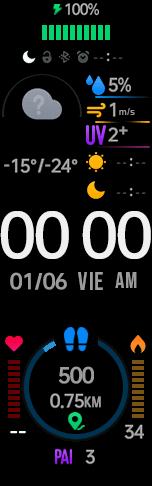 Xiaomi Mi Band 6 手表表盘