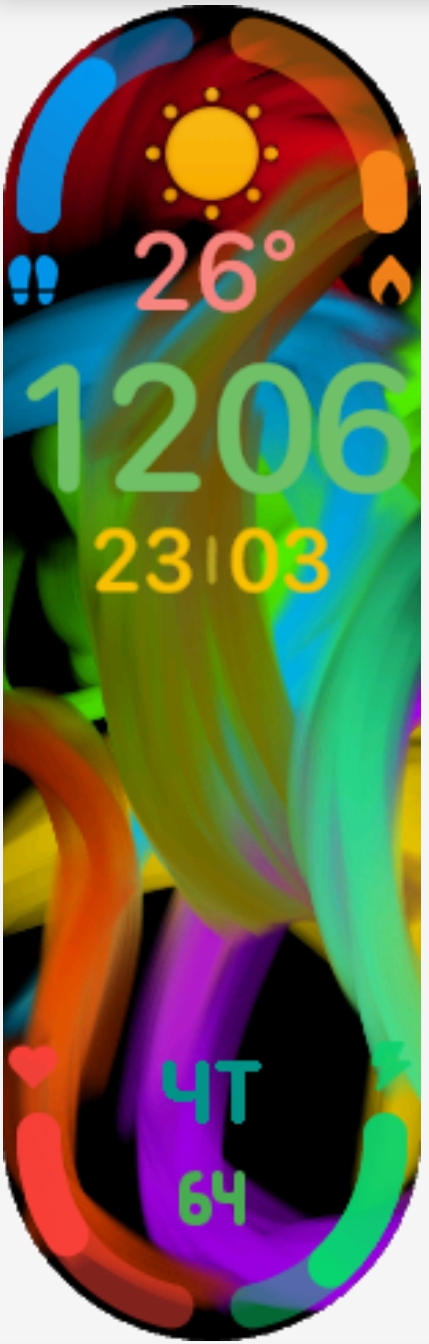 Xiaomi Mi Band 6 手表表盘