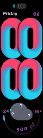 Xiaomi Mi Band 6 手表表盘