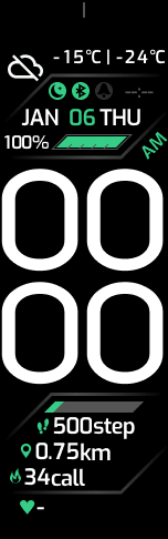 Xiaomi Mi Band 6 手表表盘