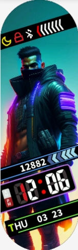 Xiaomi Mi Band 6 手表表盘