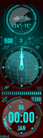 Xiaomi Mi Band 6 手表表盘