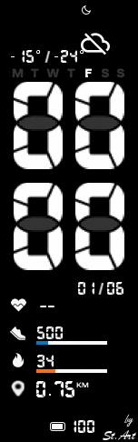 Xiaomi Mi Band 6 手表表盘