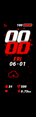 Xiaomi Mi Band 6 手表表盘