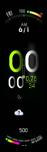 Xiaomi Mi Band 6 手表表盘