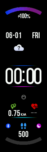 Xiaomi Mi Band 6 手表表盘