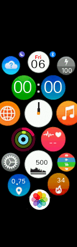 Xiaomi Mi Band 6 手表表盘