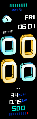 Xiaomi Mi Band 6 手表表盘