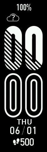 Xiaomi Mi Band 6 手表表盘