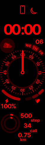 Xiaomi Mi Band 6 手表表盘