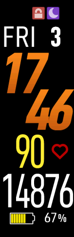 Xiaomi Mi Band 6 手表表盘