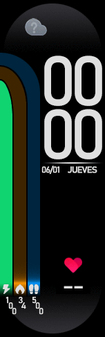 Xiaomi Mi Band 6 手表表盘