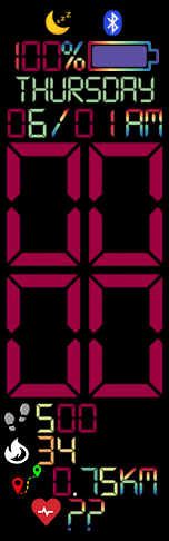 Xiaomi Mi Band 6 手表表盘