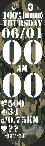 Xiaomi Mi Band 6 手表表盘