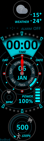 Xiaomi Mi Band 6 手表表盘