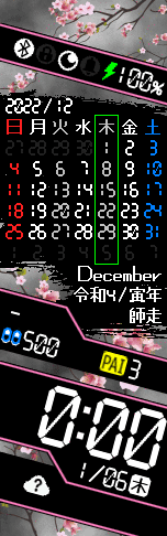 Xiaomi Mi Band 6 手表表盘